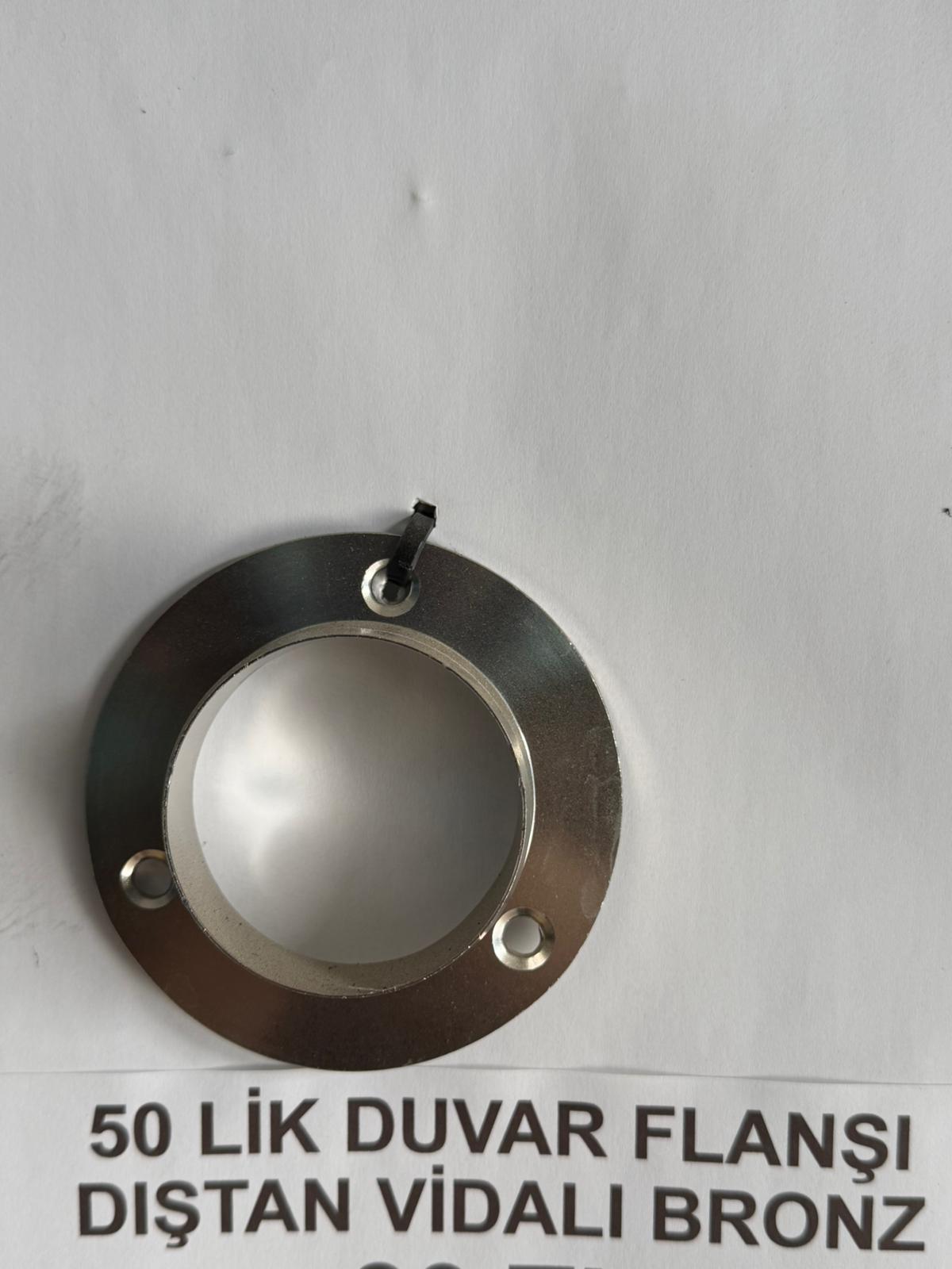 50 Lik Duvar Flanşı Dıştan Vidalı Bronz